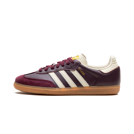 Adidas Samba "Maroon / Cream White"