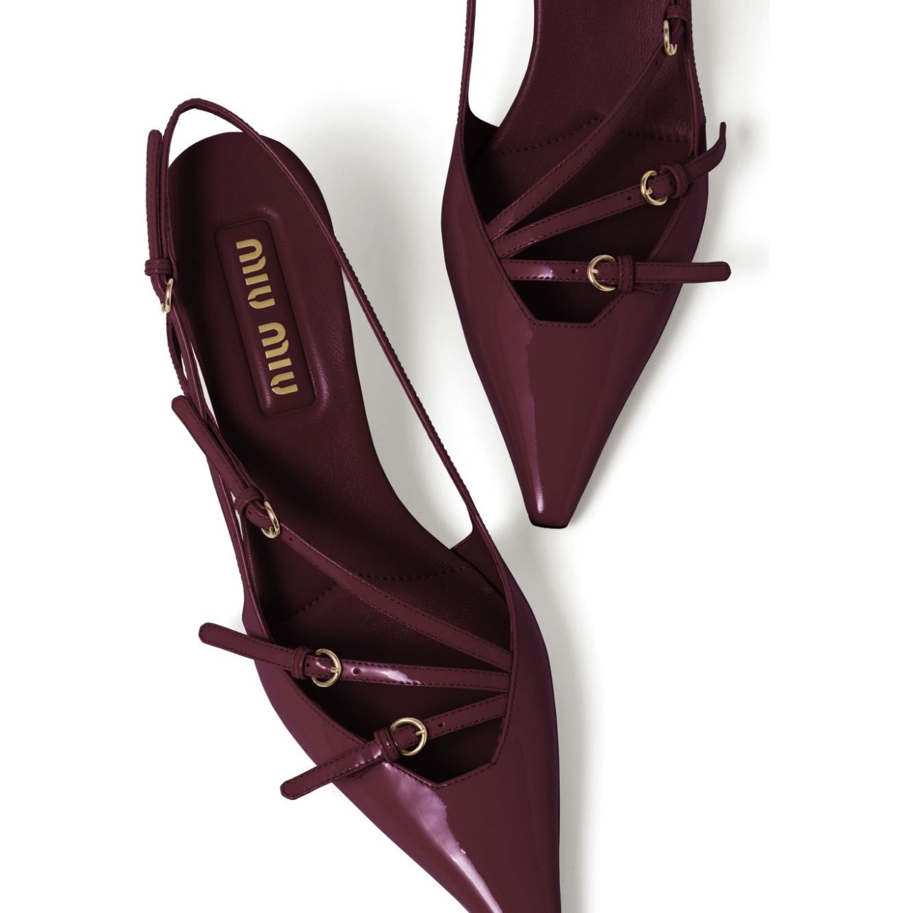 Escarpins Miu Miu à boucle