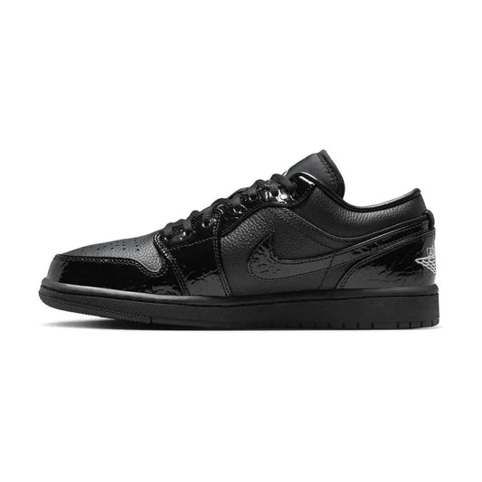Air Jordan 1 Low "Black Croc"