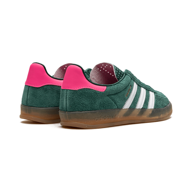 Adidas Gazelle Indoor "Collegiate Green / Lucid Pink"