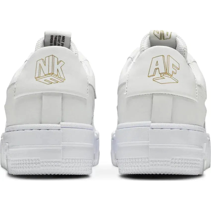 Air Force 1 Low "Pixel Grey Gold Chain"