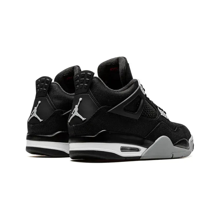 Air Jordan 4 "Black Canvas"