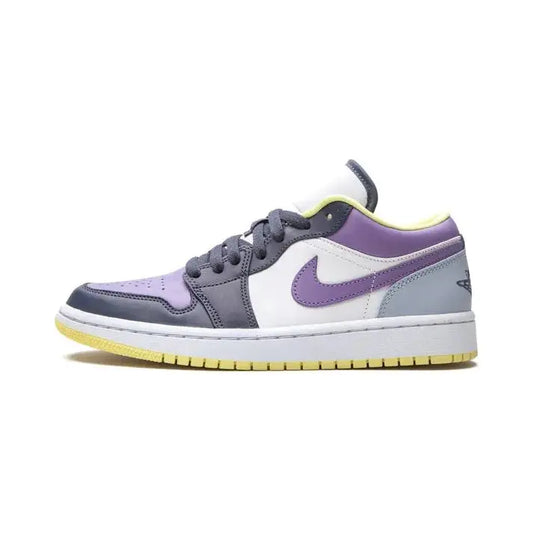 Air Jordan 1 Low "Mismatched Purple / Magenta"