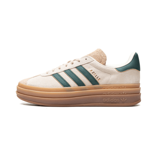 Adidas Gazelle BOLD "Cream Collegiate Green"