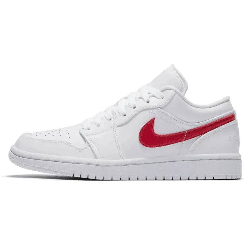 Air Jordan 1 Low "White University Red"