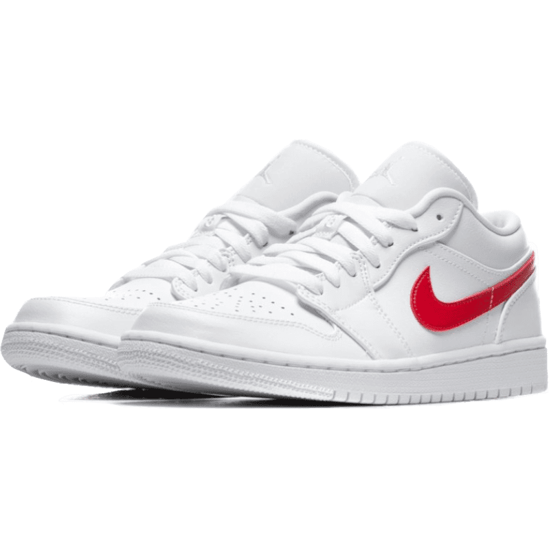 Air Jordan 1 Low "White University Red"