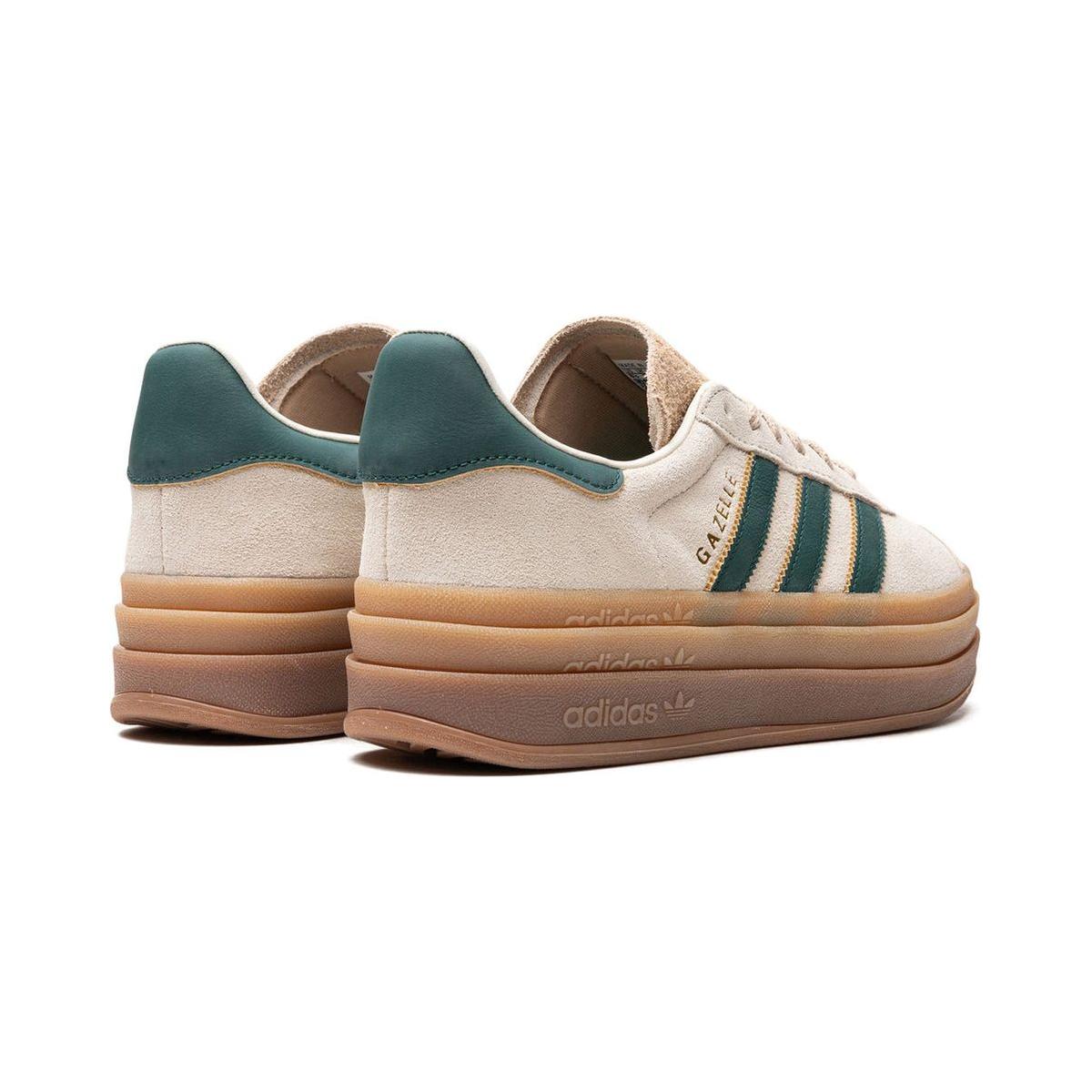 Adidas Gazelle BOLD "Cream Collegiate Green"
