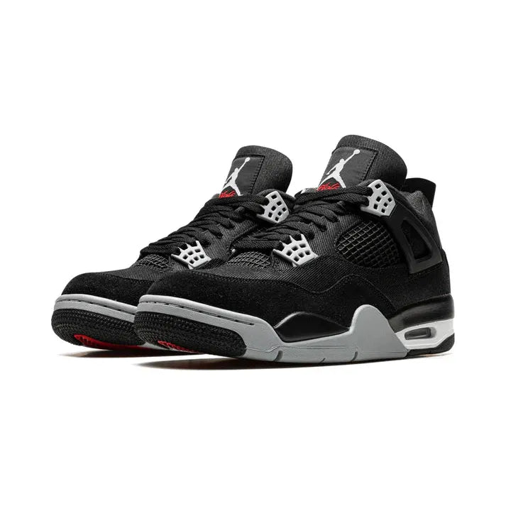 Air Jordan 4 "Black Canvas"