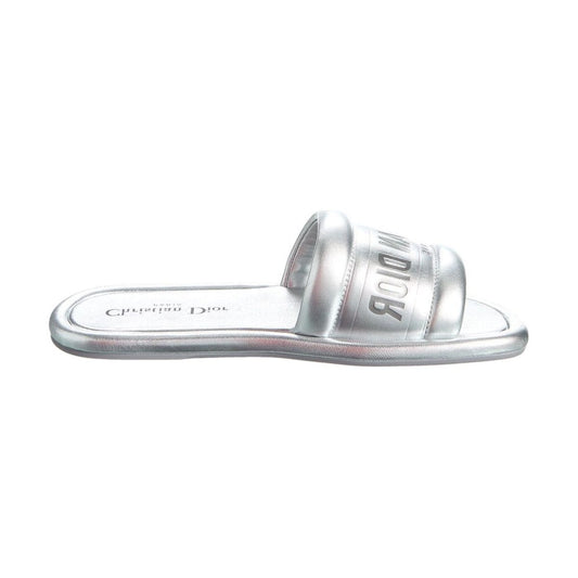Sandales Dior Every-D Slide Silver