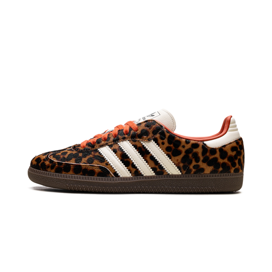 Adidas Samba "Leopard / Cream Orange"