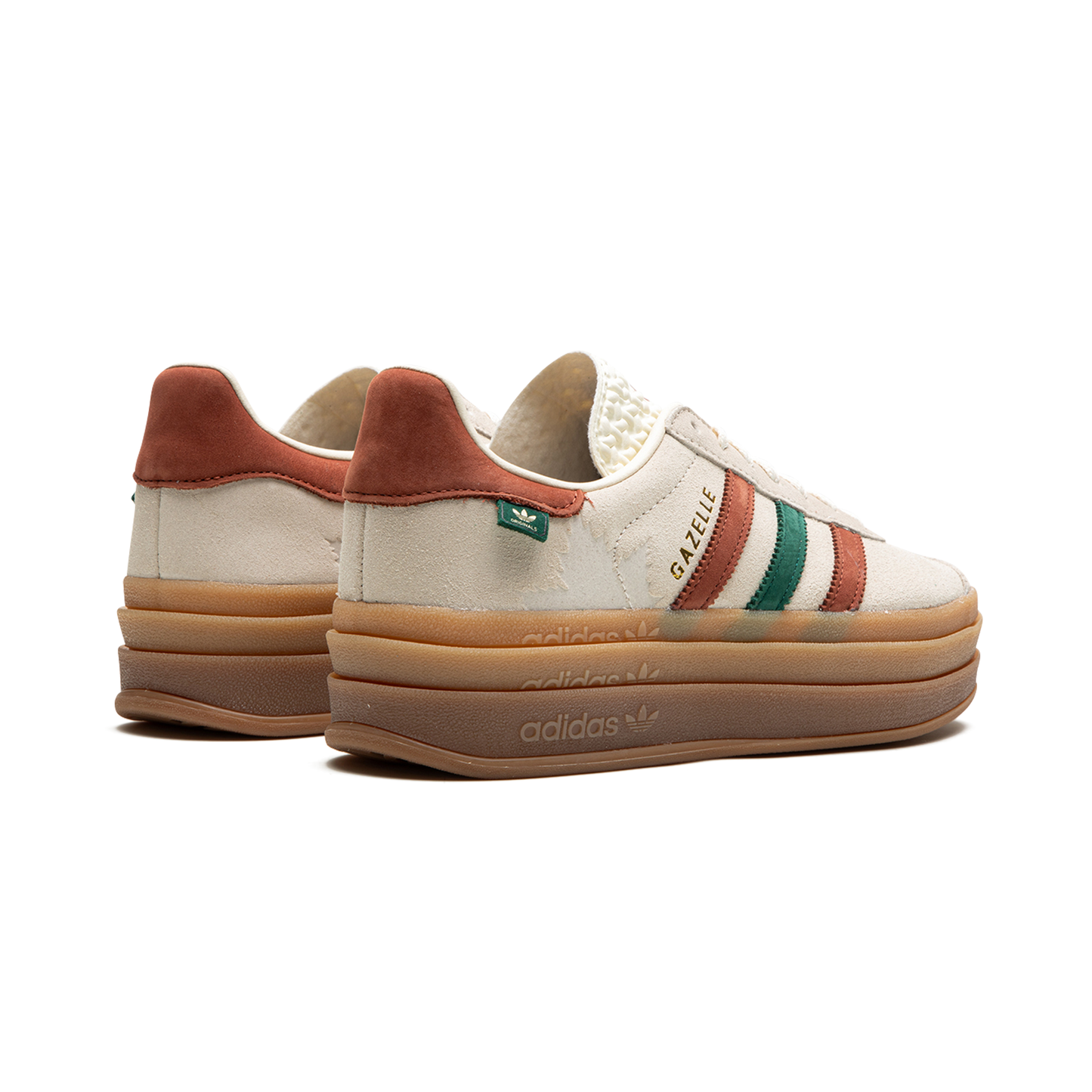 Adidas Gazelle BOLD "Cream White / Wild Sepia"