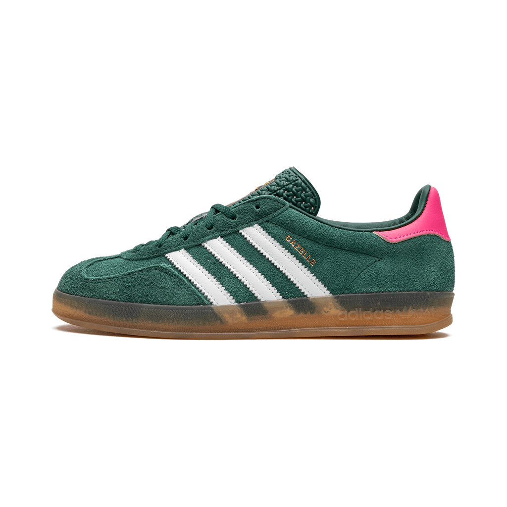 Adidas Gazelle Indoor "Collegiate Green / Lucid Pink"