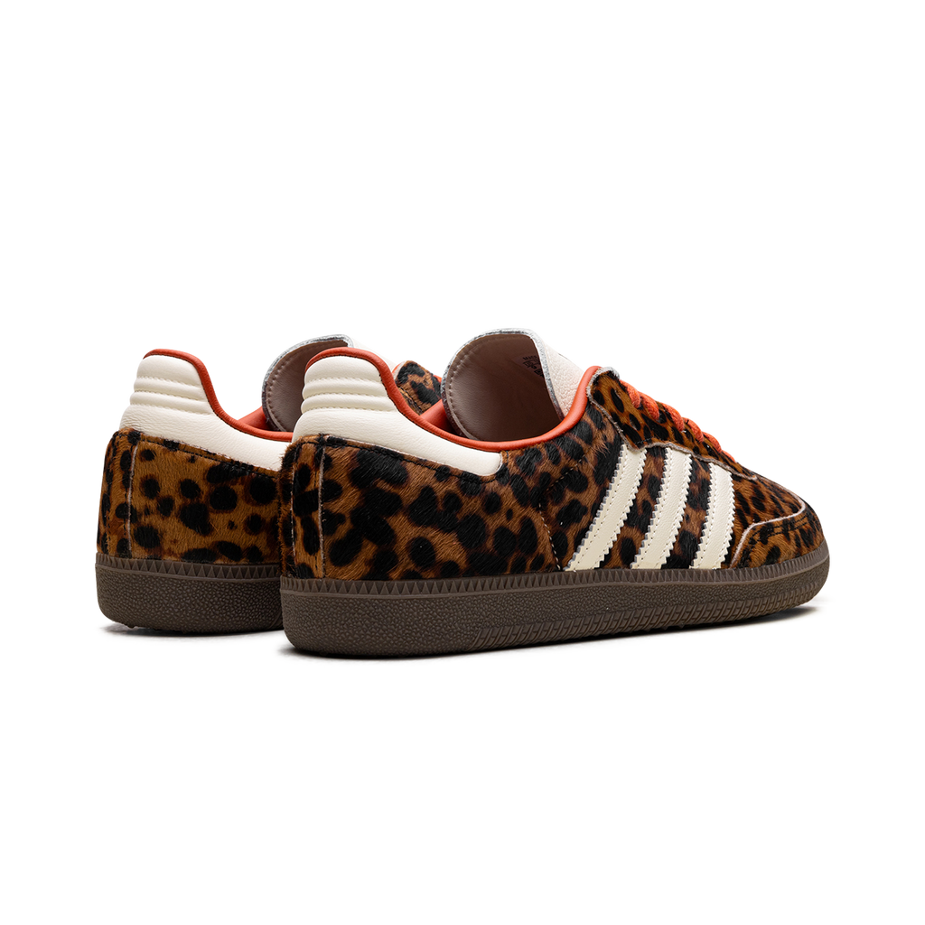 Adidas Samba "Leopard / Cream Orange"
