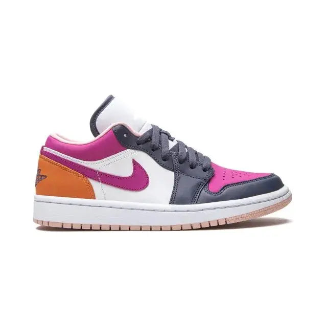 Air Jordan 1 Low "Mismatched Purple / Magenta"