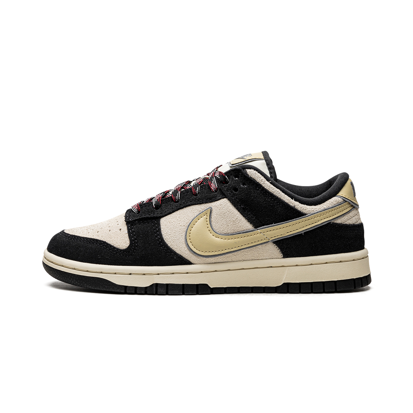 Dunk Low "Black / Cream Suede"