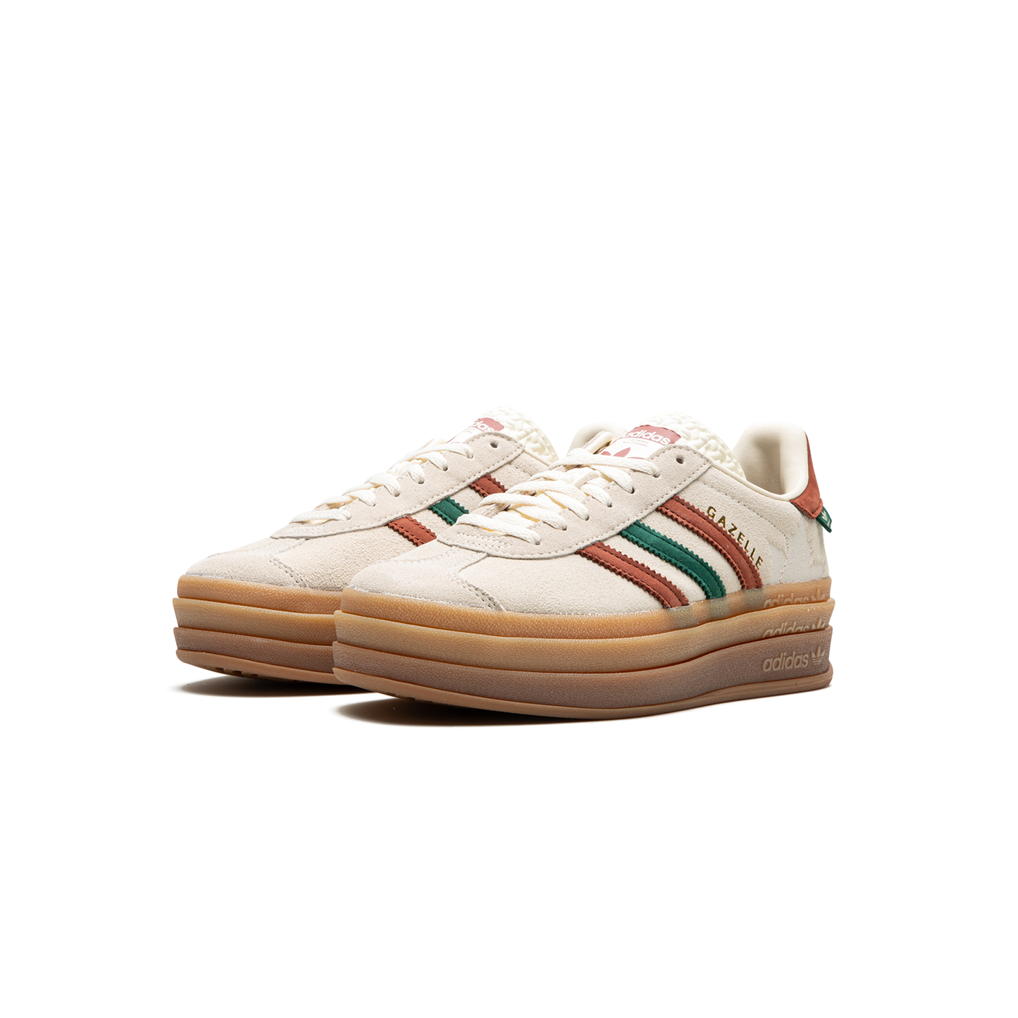 Adidas Gazelle BOLD "Cream White / Wild Sepia"