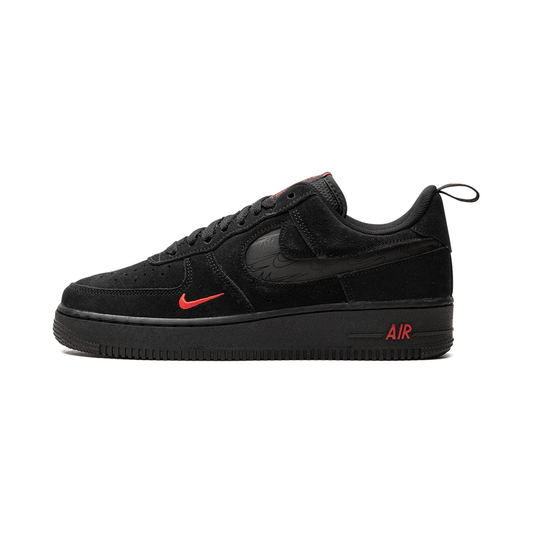 Air Force 1 Low "Swoosh Black Crimson"