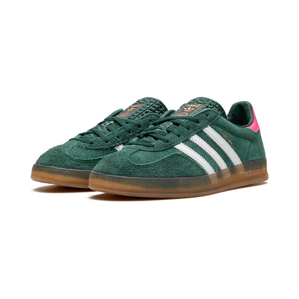 Adidas Gazelle Indoor "Collegiate Green / Lucid Pink"